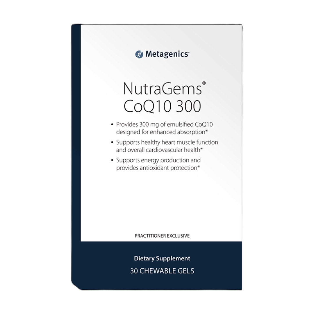 Nutragems CoQ10 300 (30 Chewable Gels)