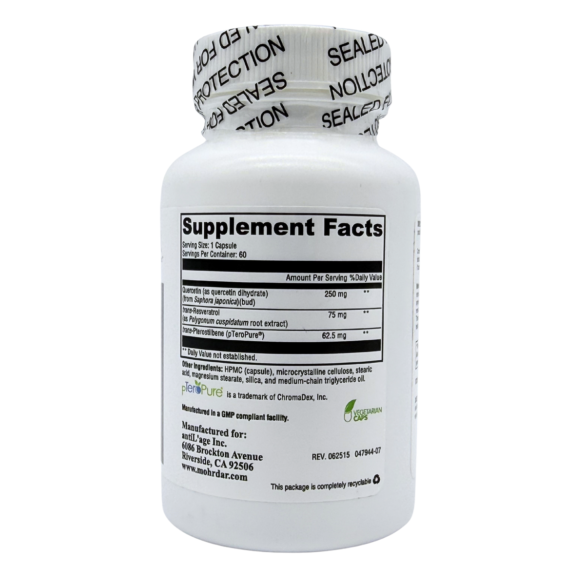 Methylated Resveratrol (60vc)