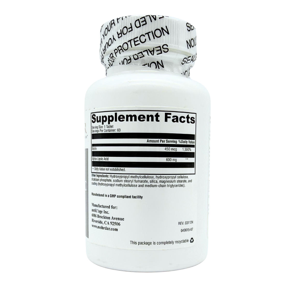 Alpha Lipoic CR (60t)