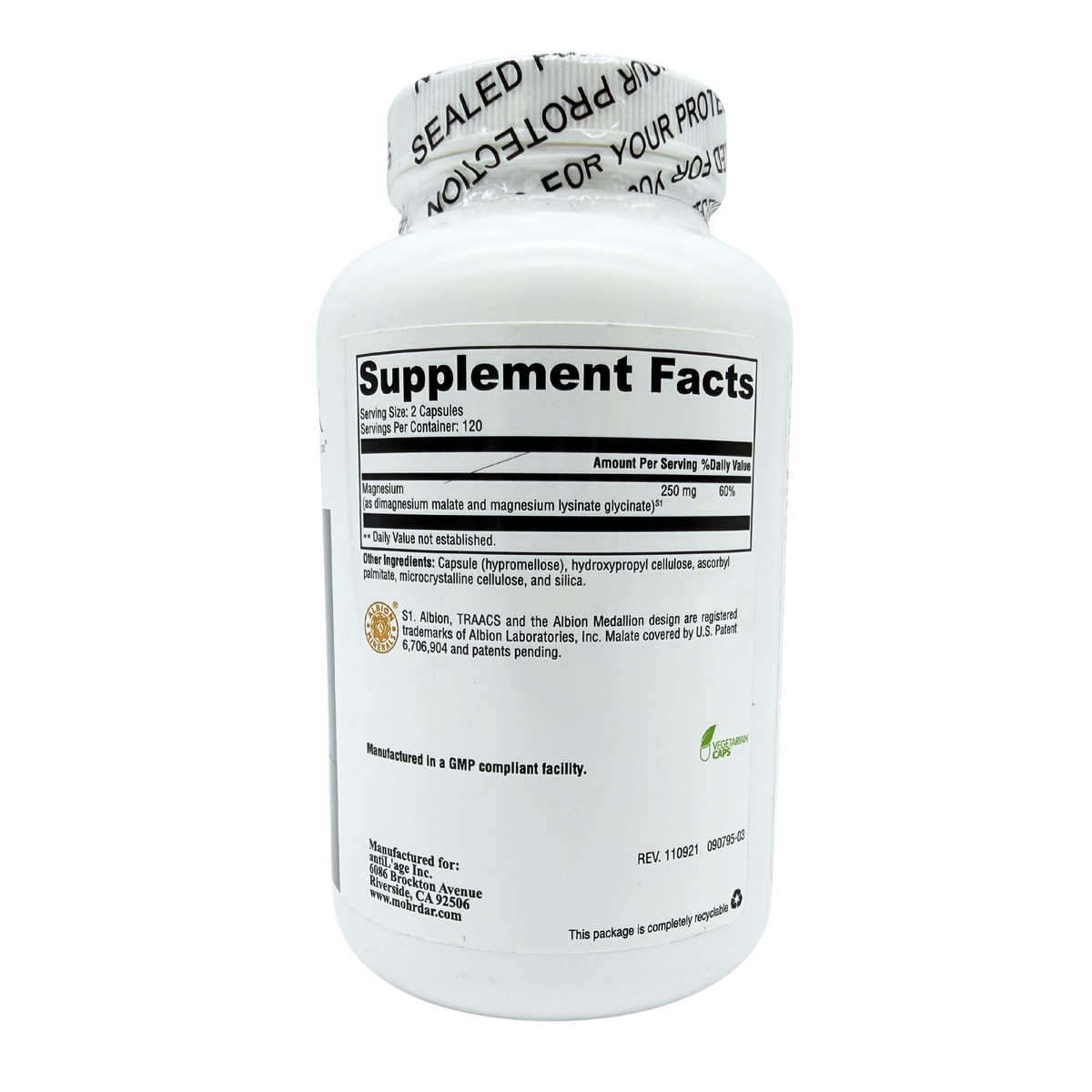 Magnesium Glycinate (240vc)