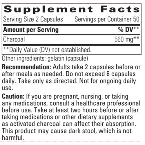 Activated Charcoal (100c)