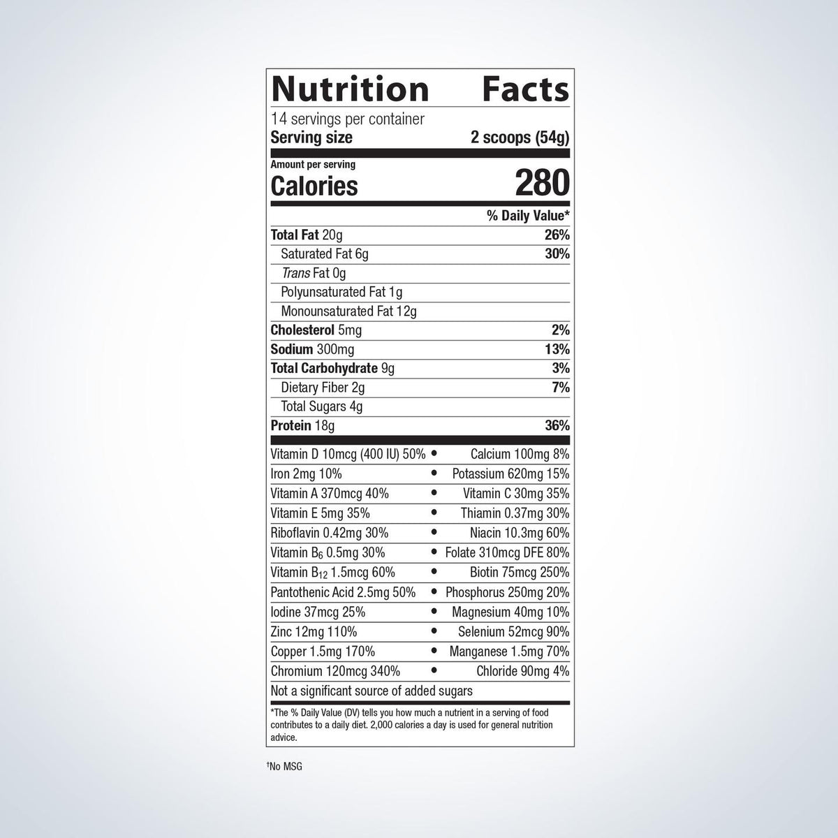 Ketogenic Shake Chocolate (1lb.10.67oz)