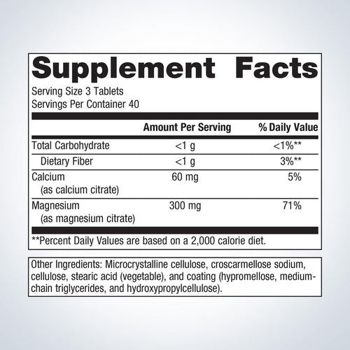 Mag Citrate/Magnesium Citrate (120t)
