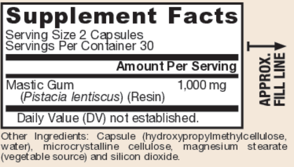 Mastic Gum (60C)