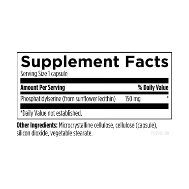 Phosphatidyl Serine 60 capsules (PS 150)