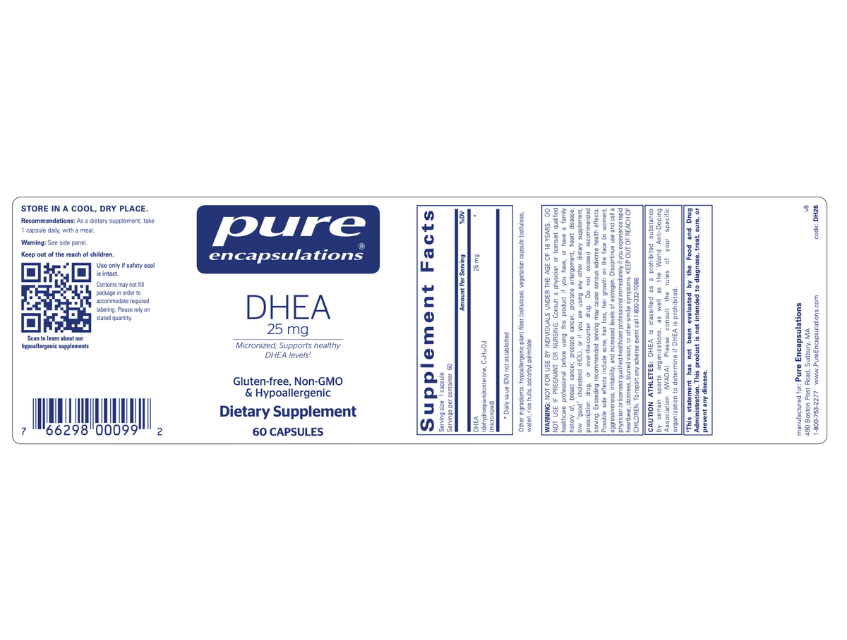DHEA 25mg (60c)
