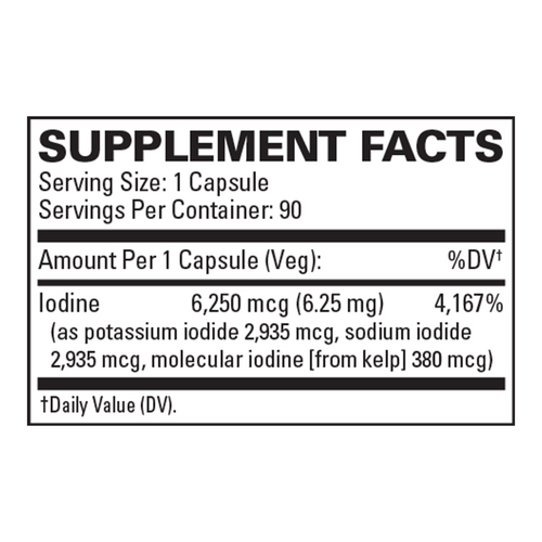 Tri-Iodine (6.25mg) 90c