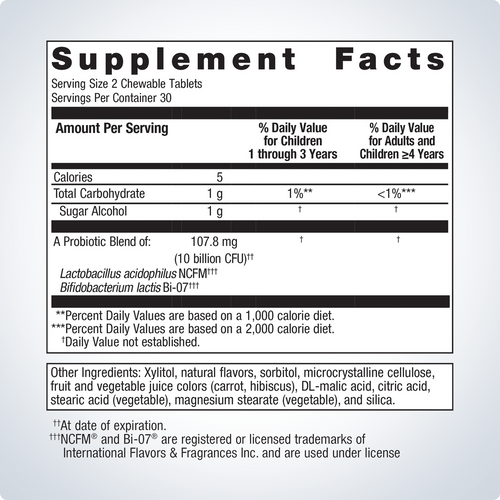 Ultra Flora Kids Probiotic/MetaKids Probiotic (60t)