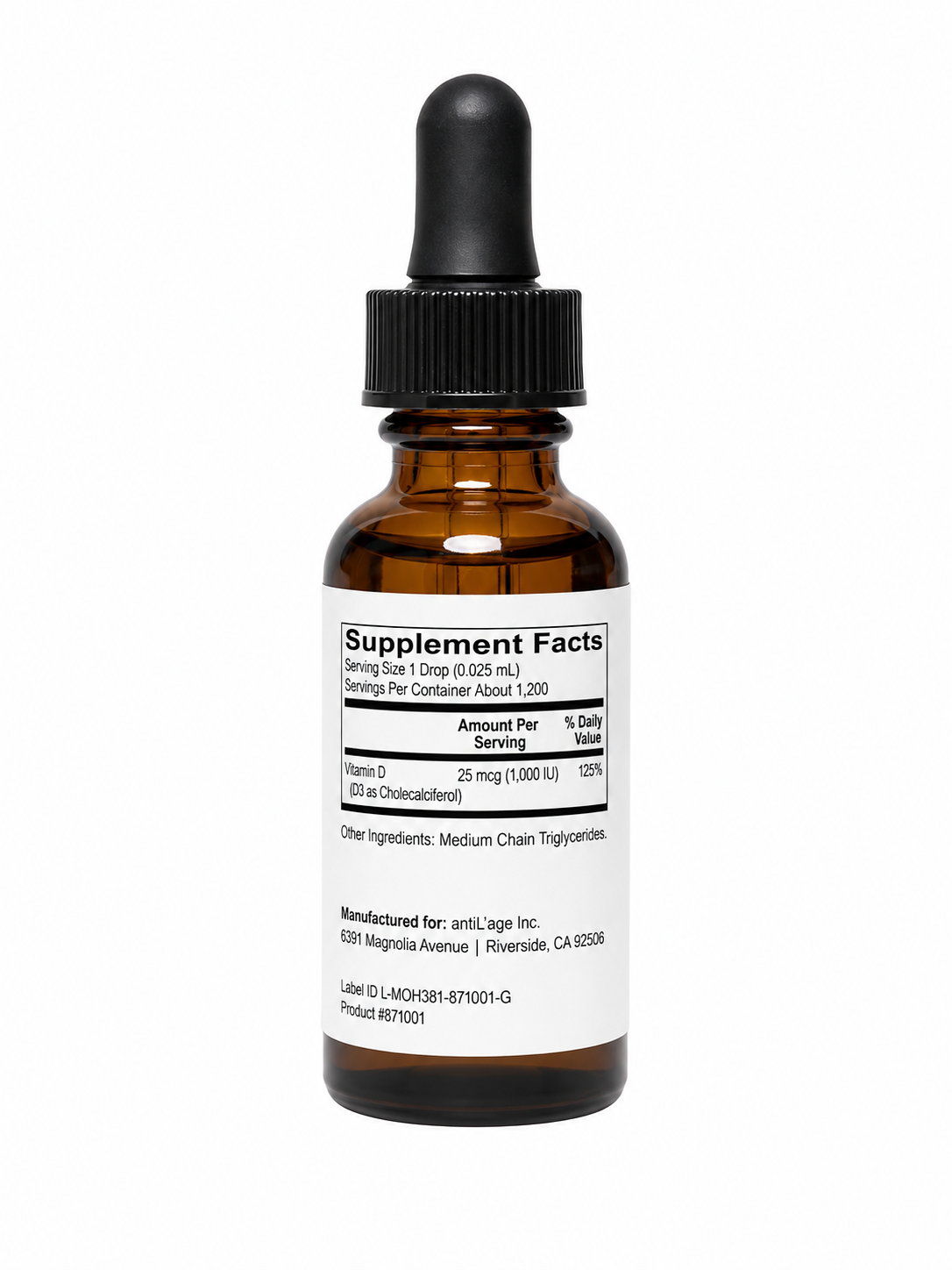 D3 Mohr Drops 1oz